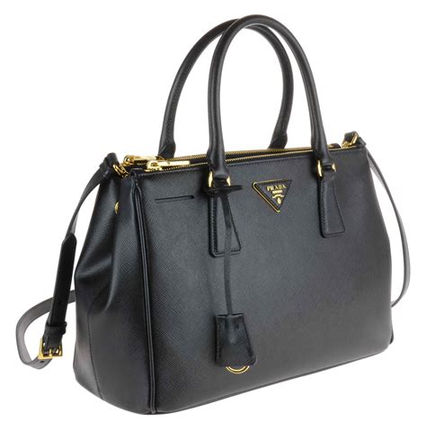 borsa prada tela e pelle nera|borse prada outlet online.